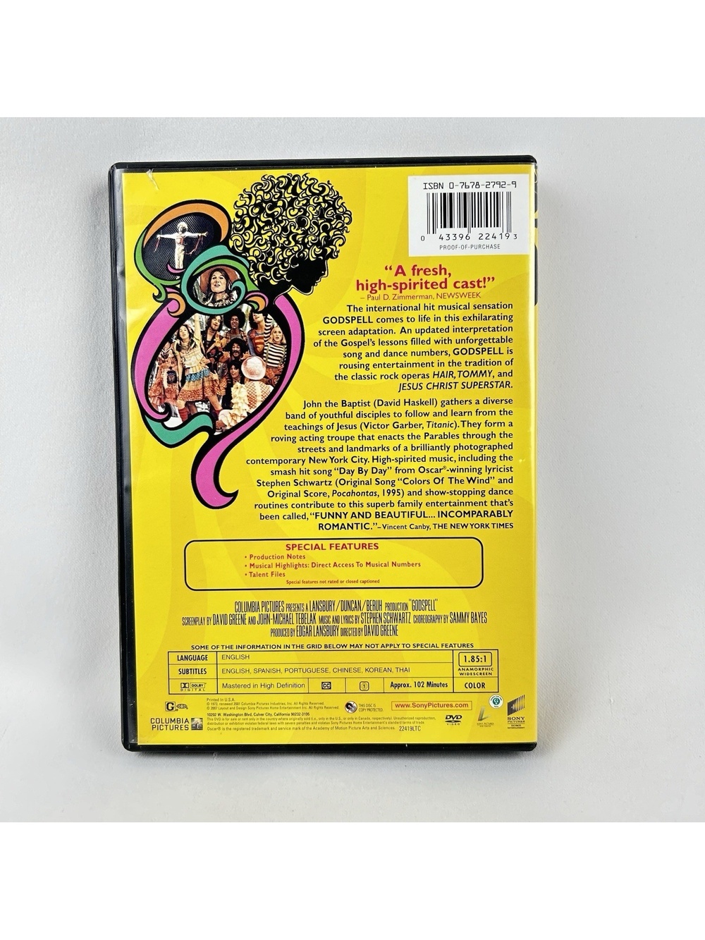 Godspell DVD - Picture 2 of 6